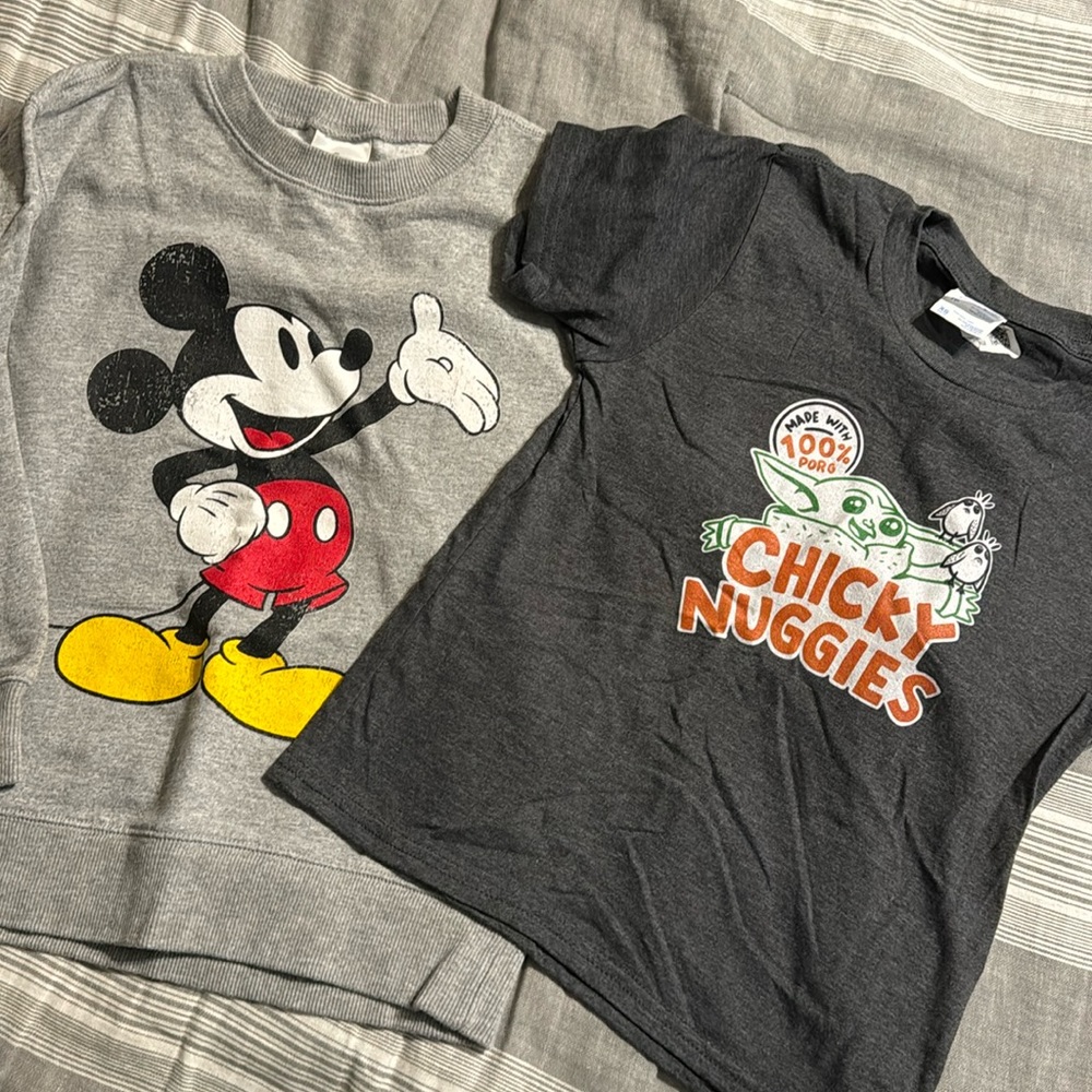 Kids Disney Shirt Sweatshirt